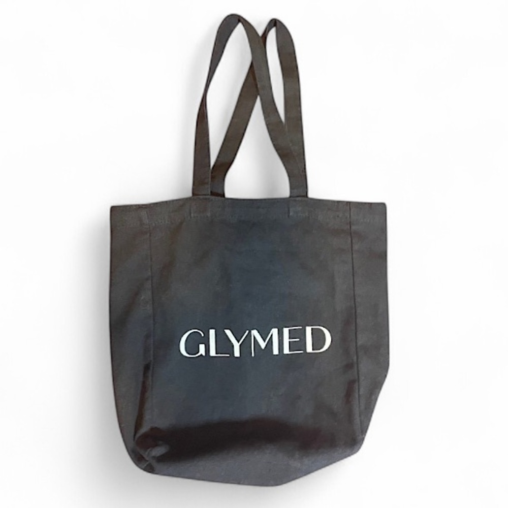 GLYMED Black Tote Bag